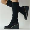 KATE APPLEBY DERBY BOOT - BLACK SUEDE